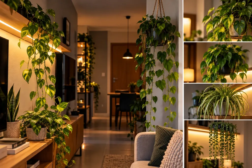 E se o apartamento tiver pouca luz?