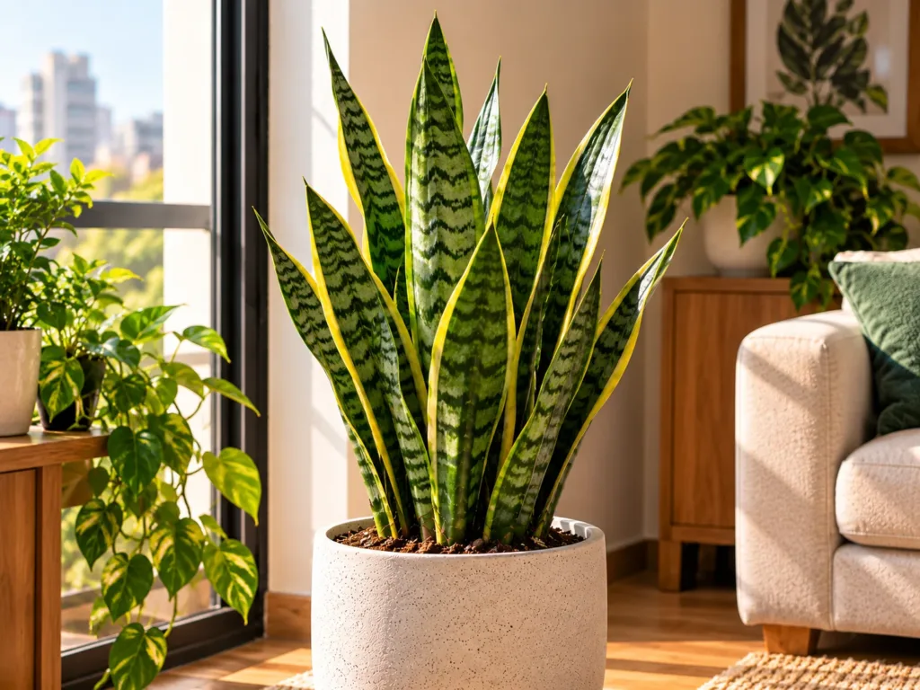 12 plantas resistentes para quem tem pouca experiência Espada-de-são-jorge