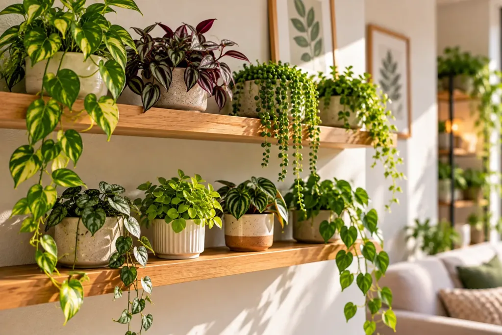 Plantas para colocar em prateleiras sem ocupar muito espaço
